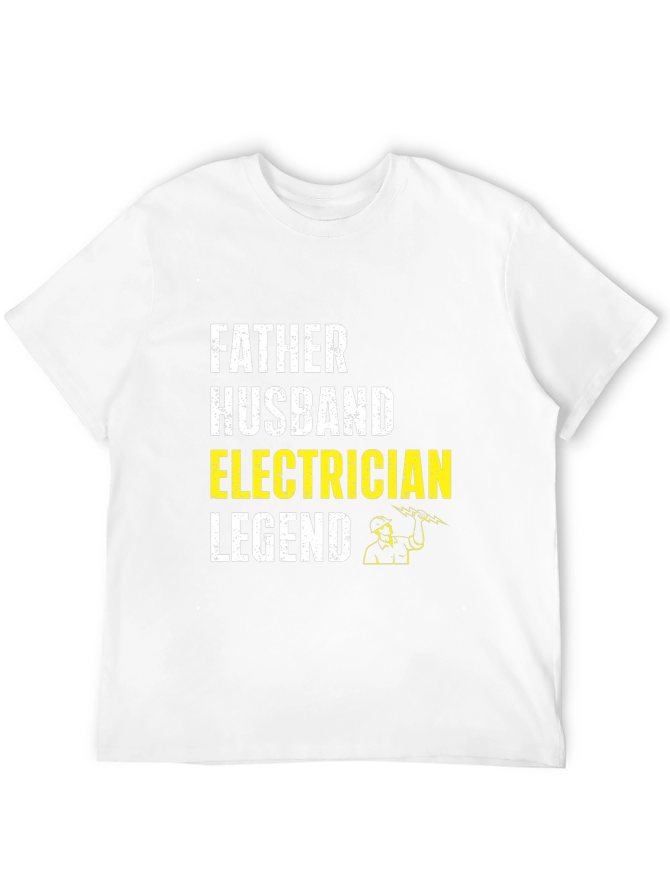 Father Husband Electrician Legend T-Shirt