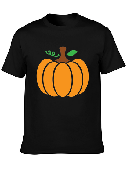 Pumpkin Graphic Tee - Halloween Festive Shirt