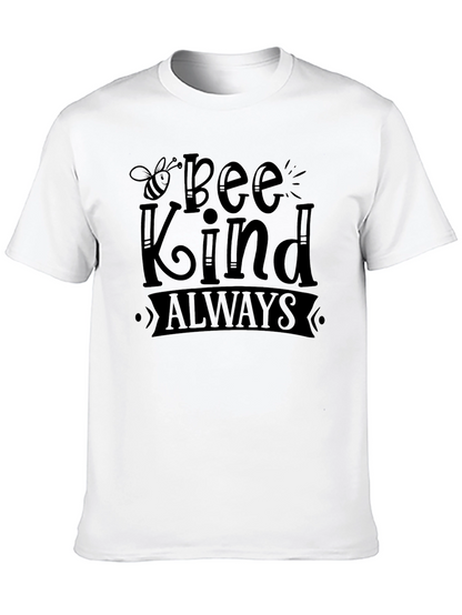 Bee Kind Always Black Graphic T-Shirt