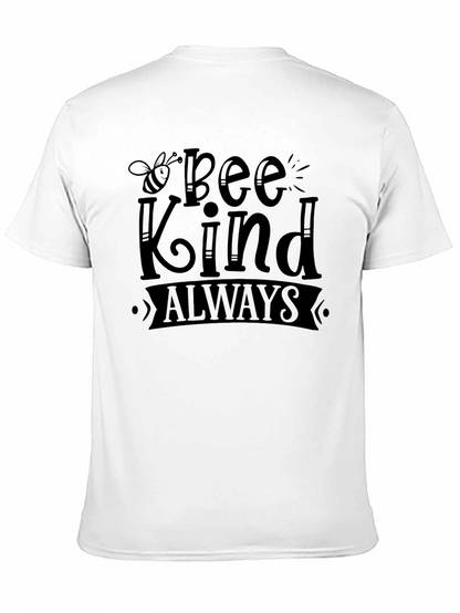 Bee Kind Always Black Graphic T-Shirt