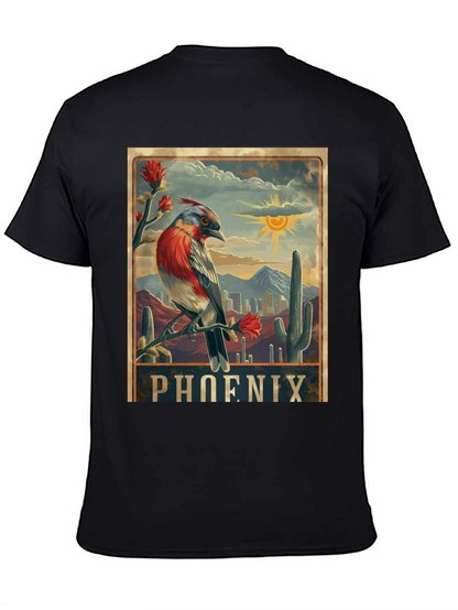 Phoenix Arizona Bird Graphic T-Shirt