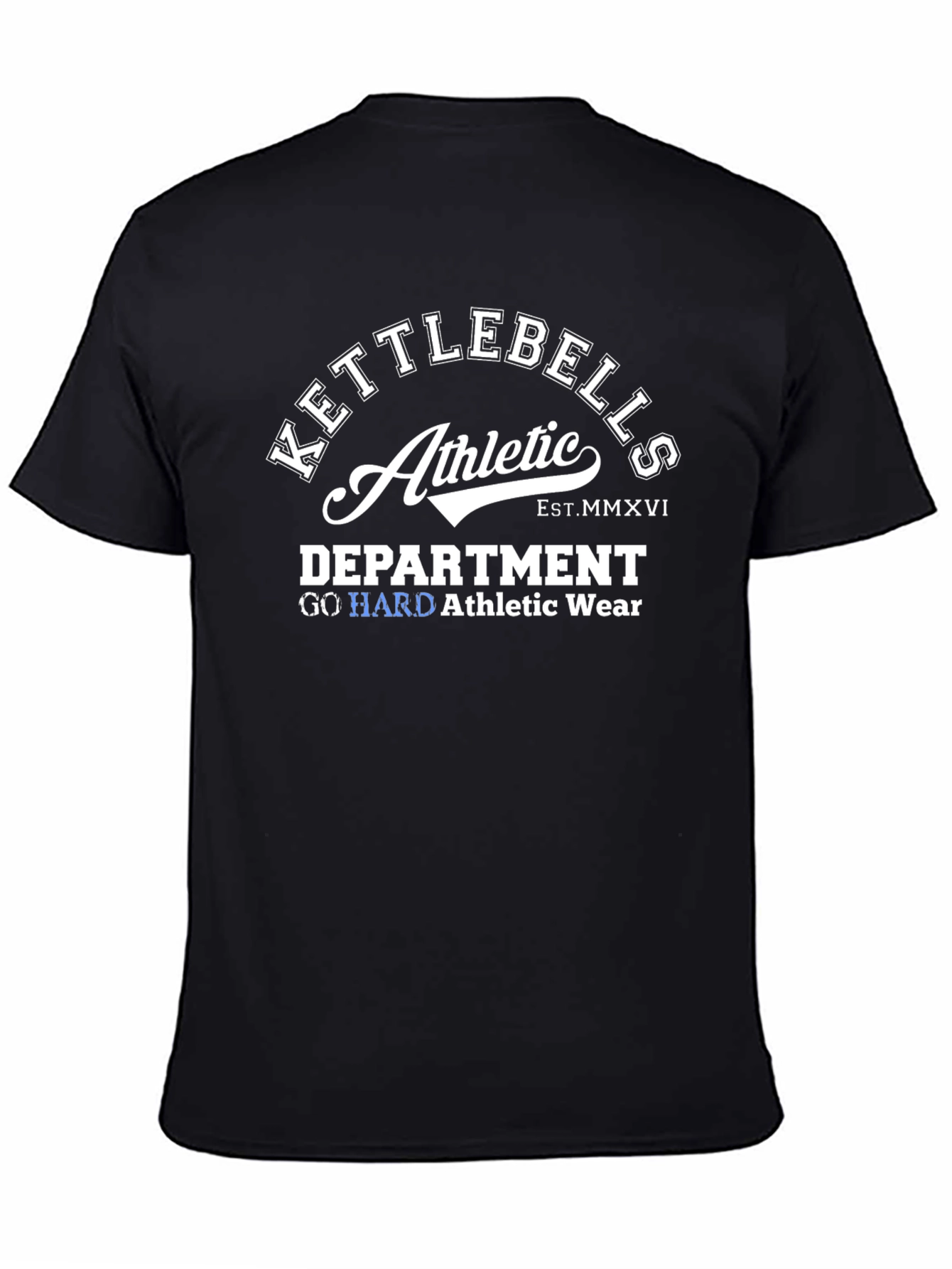 Kettlebells Athletic Department Black T-Shirt