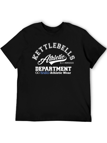 Kettlebells Athletic Department Black T-Shirt