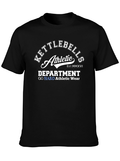 Kettlebells Athletic Department Black T-Shirt