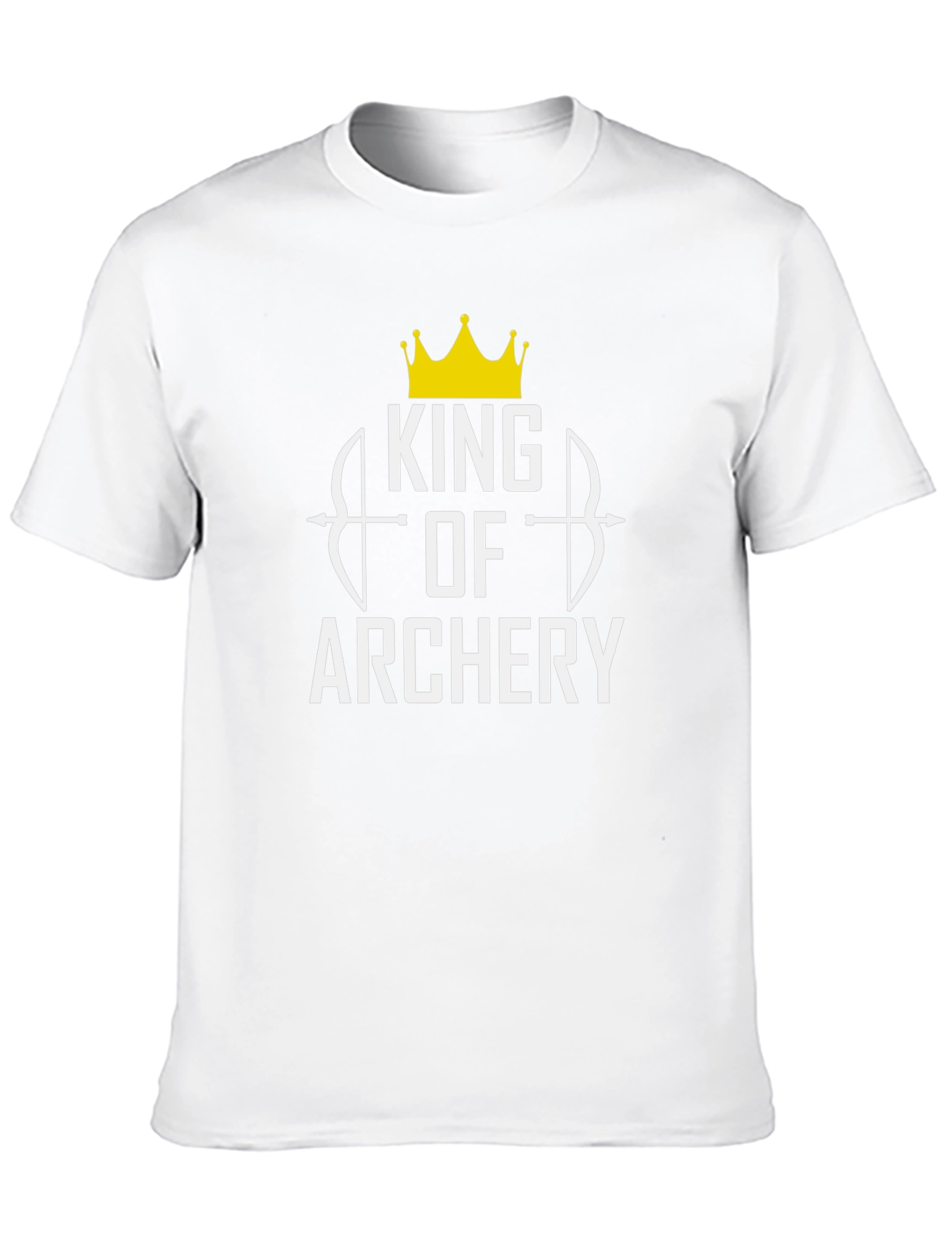 King of Archery Graphic T-Shirt - Black