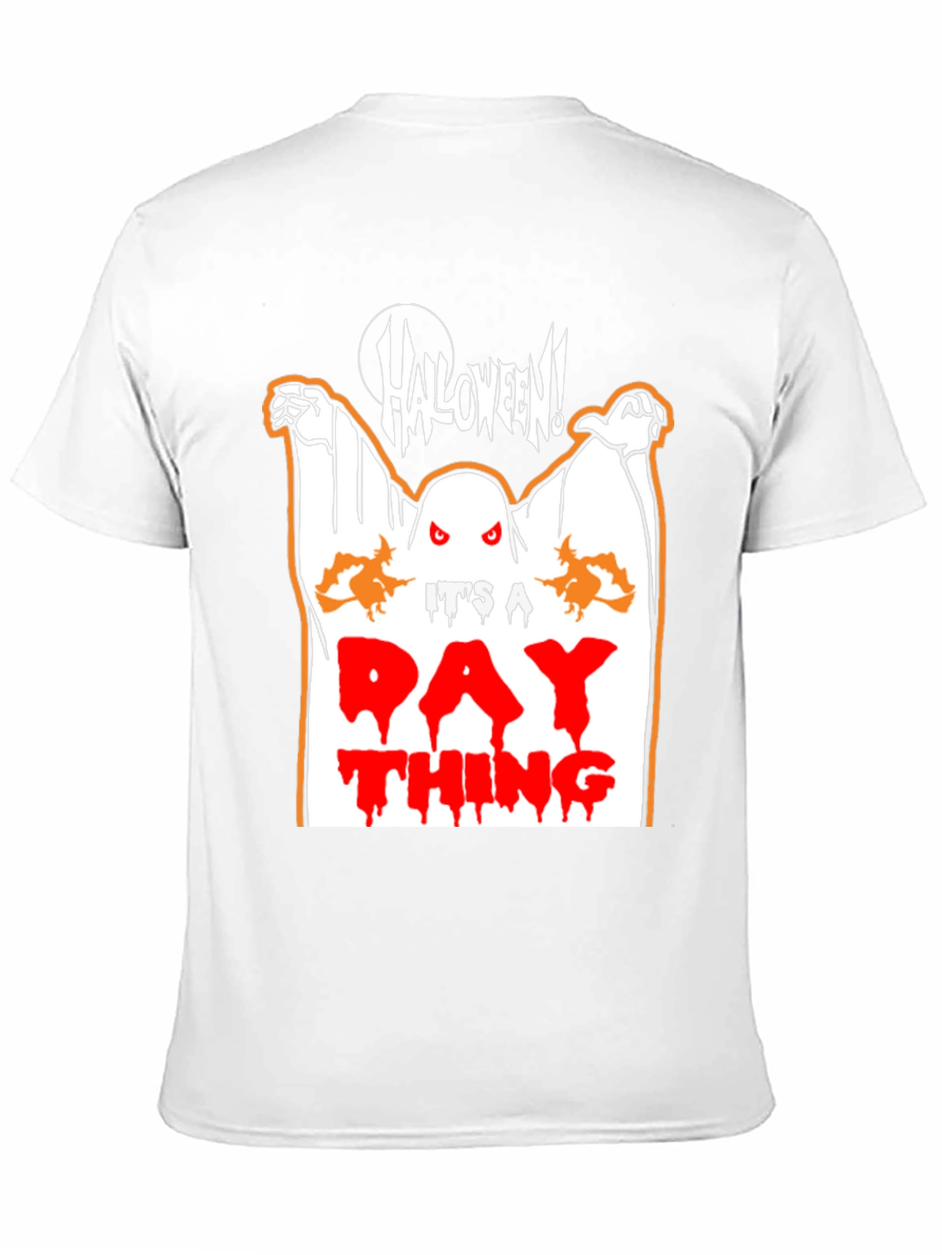 Halloween Ghost Graphic Tee - Its a Day Thing!