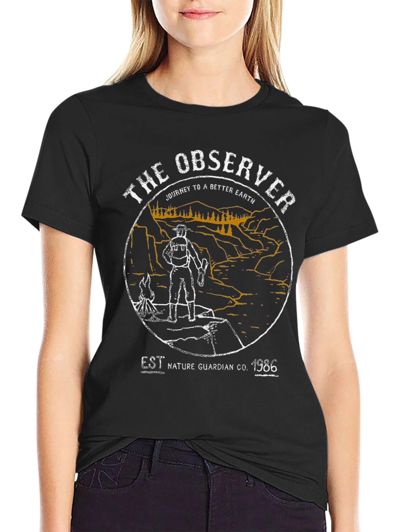 The Observer Nature Guardian Graphic T-Shirt