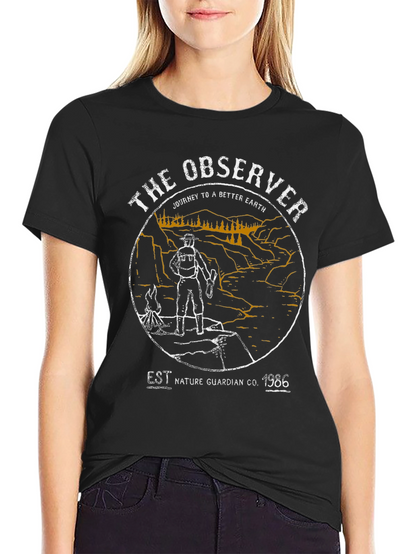 The Observer Nature Guardian Graphic T-Shirt