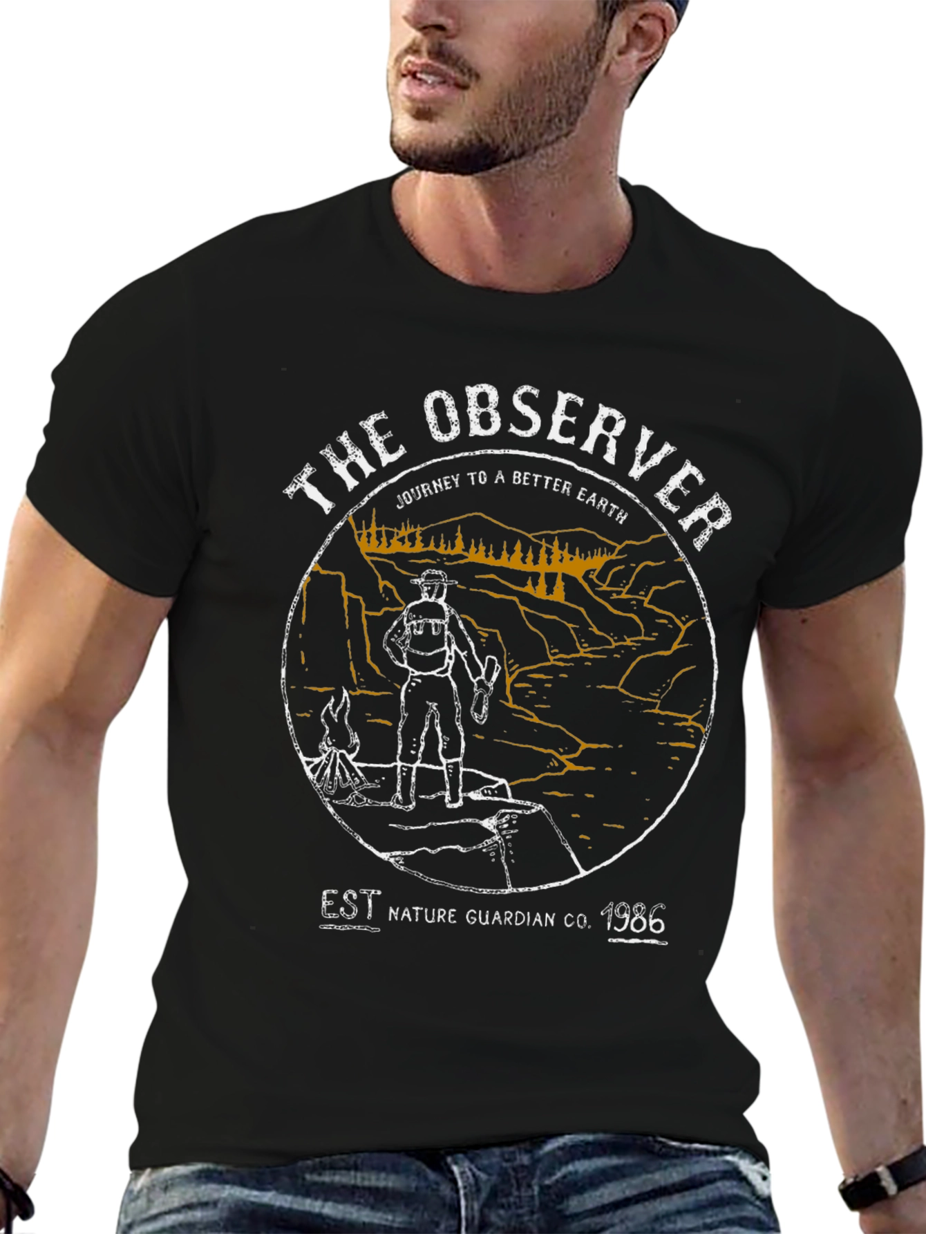 The Observer Nature Guardian Graphic T-Shirt