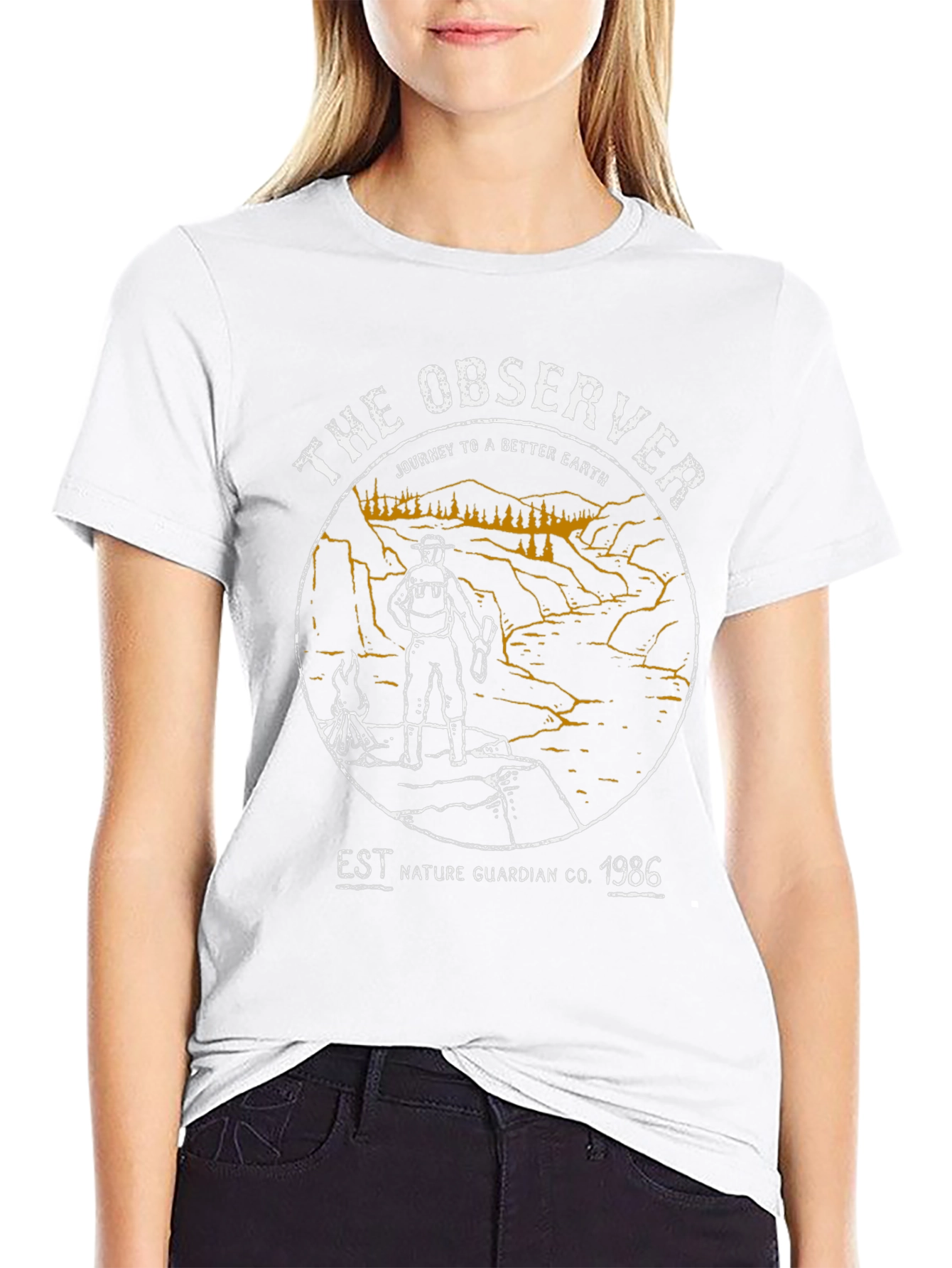 The Observer Nature Guardian Graphic T-Shirt