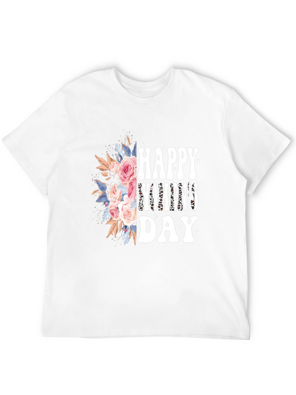 Happy Womens Day Floral Graphic Tee