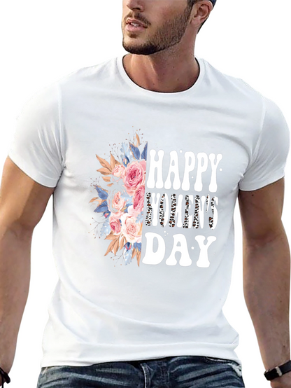 Happy Womens Day Floral Graphic Tee