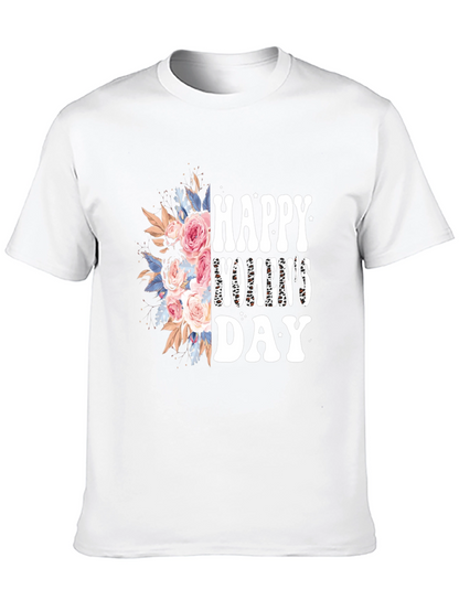 Happy Womens Day Floral Graphic Tee