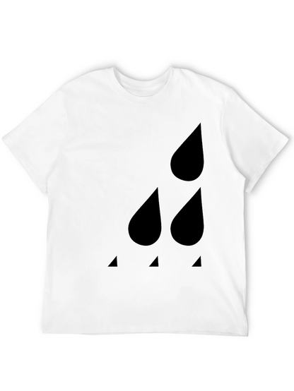 Modern Minimalist Raindrop T-Shirt