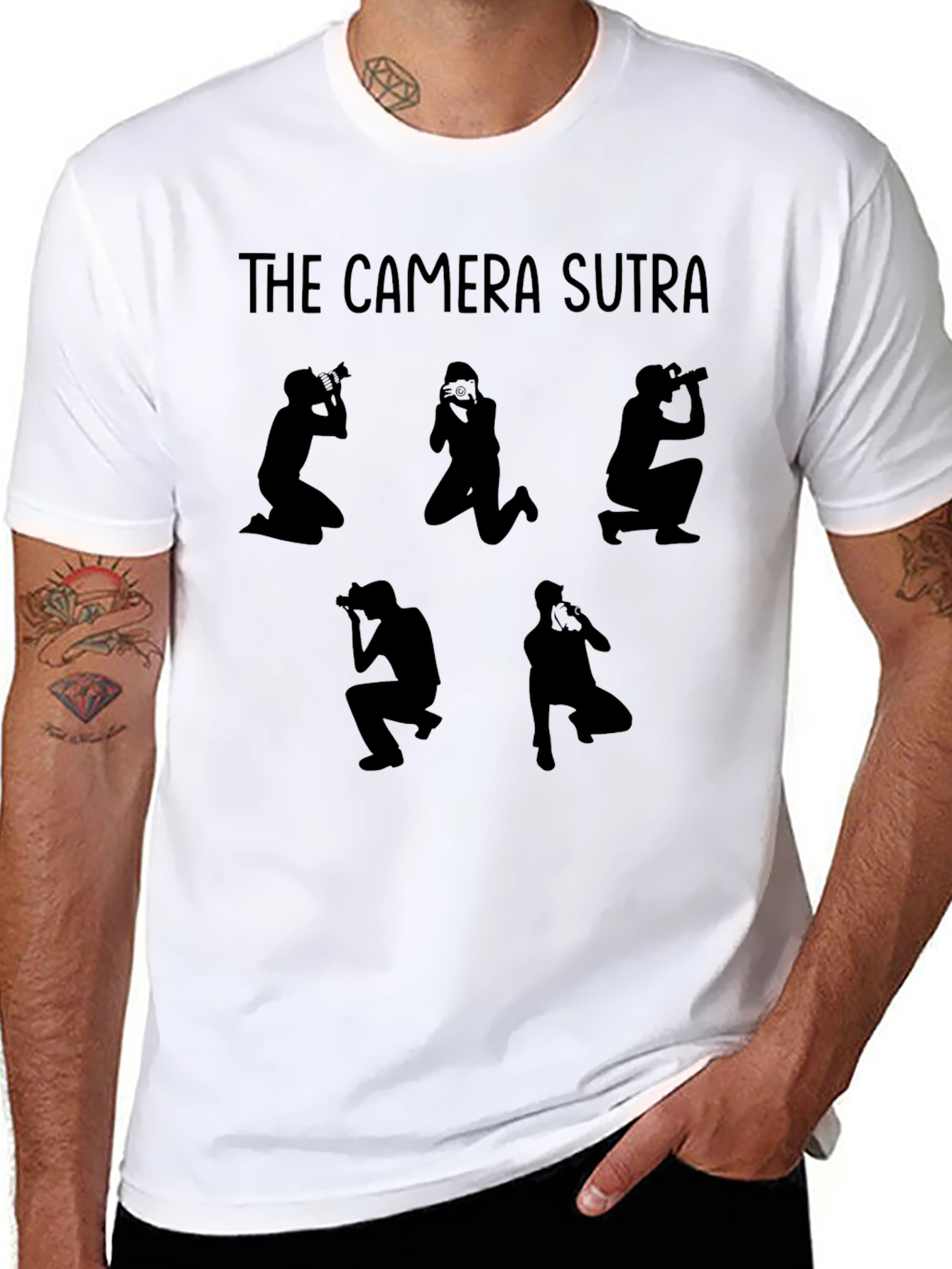 The Camera Sutra T-Shirt - Photographer Poses