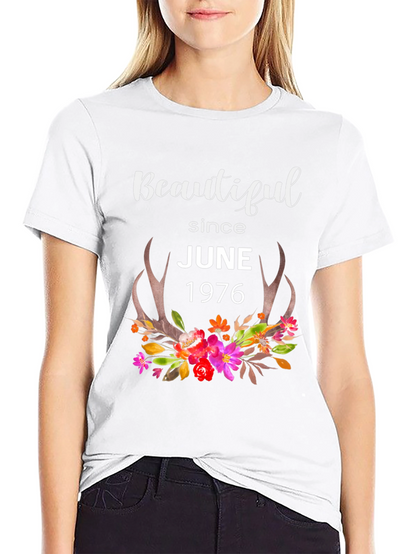 Beautiful Since June 1976 Graphic Tee