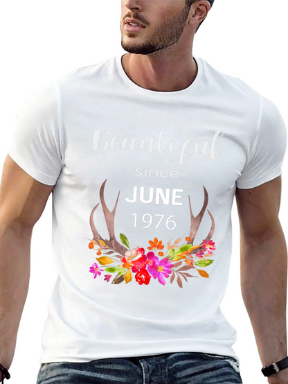 Beautiful Since June 1976 Graphic Tee