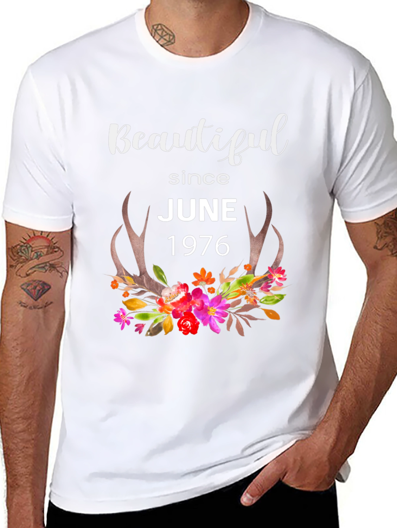 Beautiful Since June 1976 Graphic Tee