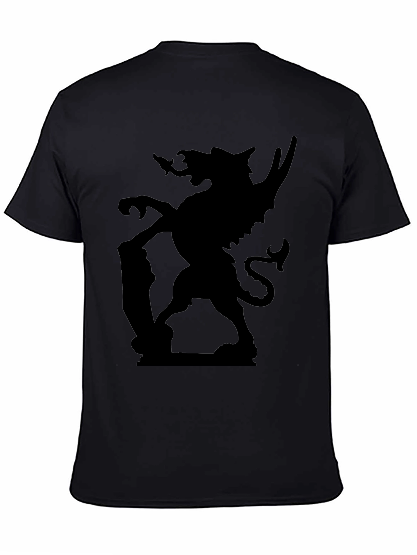 Griffin Graphic Black T-Shirt