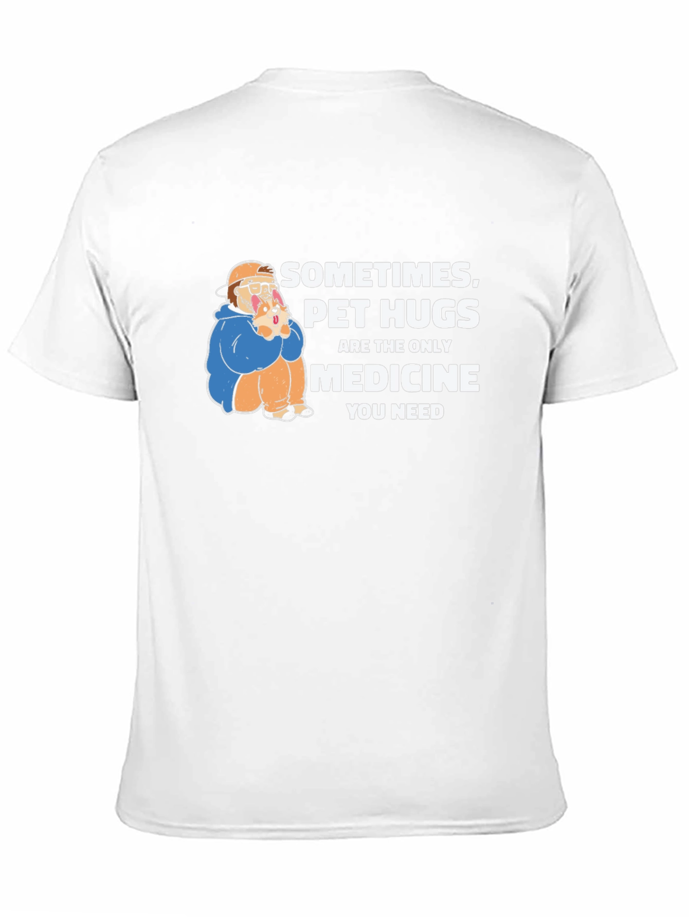 Pet Hugs Medicine Graphic T-Shirt