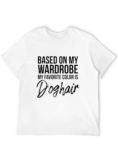 Doghair T-Shirt Funny Wardrobe Humor