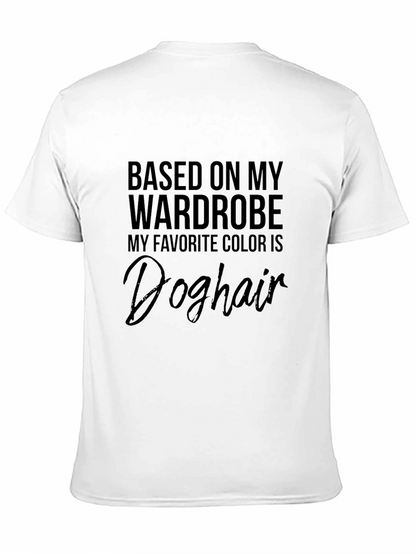 Doghair T-Shirt Funny Wardrobe Humor