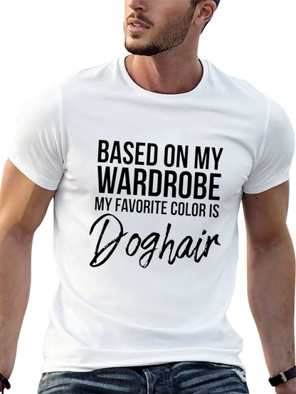 Doghair T-Shirt Funny Wardrobe Humor