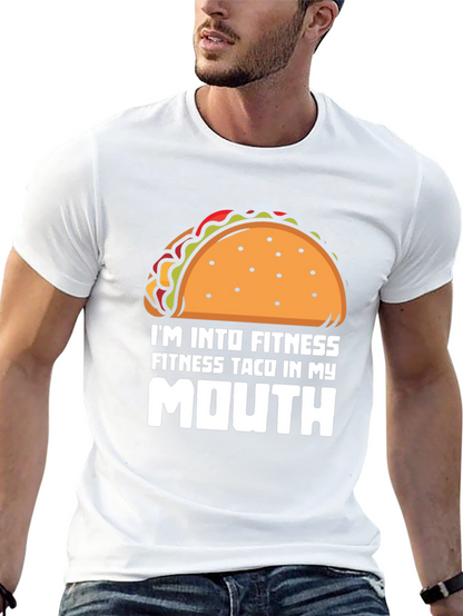 Fitness Taco T-Shirt - Humorous Foodie Tee