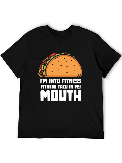 Fitness Taco T-Shirt - Humorous Foodie Tee