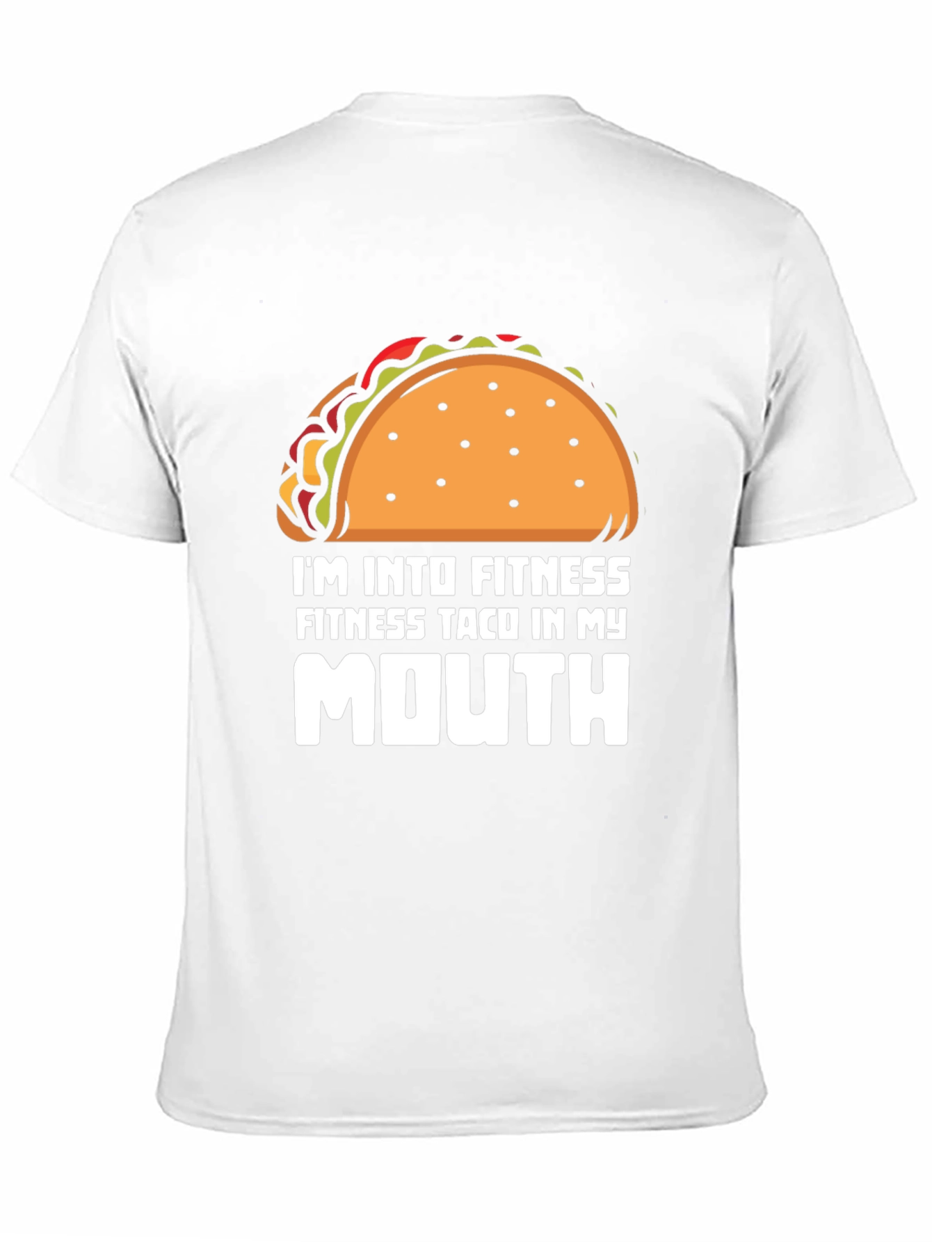 Fitness Taco T-Shirt - Humorous Foodie Tee