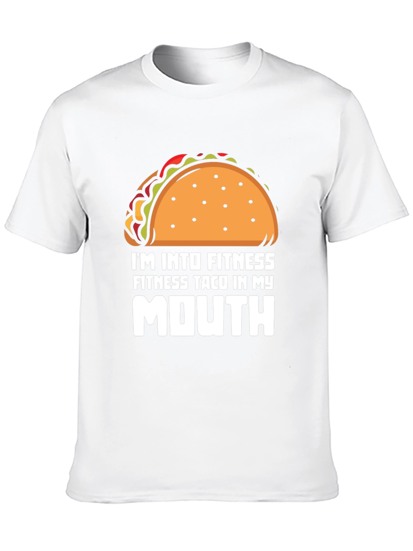 Fitness Taco T-Shirt - Humorous Foodie Tee