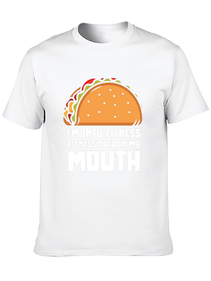 Fitness Taco T-Shirt - Humorous Foodie Tee