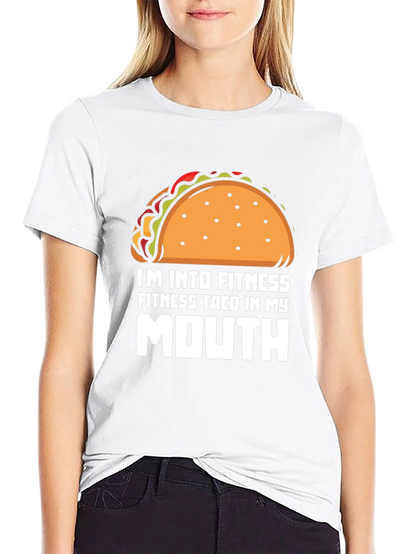 Fitness Taco T-Shirt - Humorous Foodie Tee