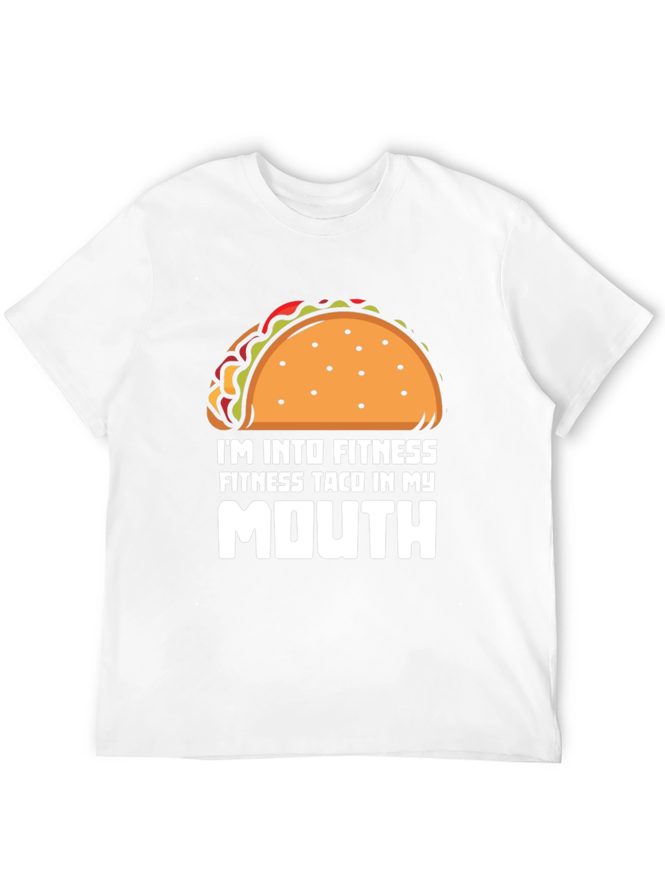 Fitness Taco T-Shirt - Humorous Foodie Tee