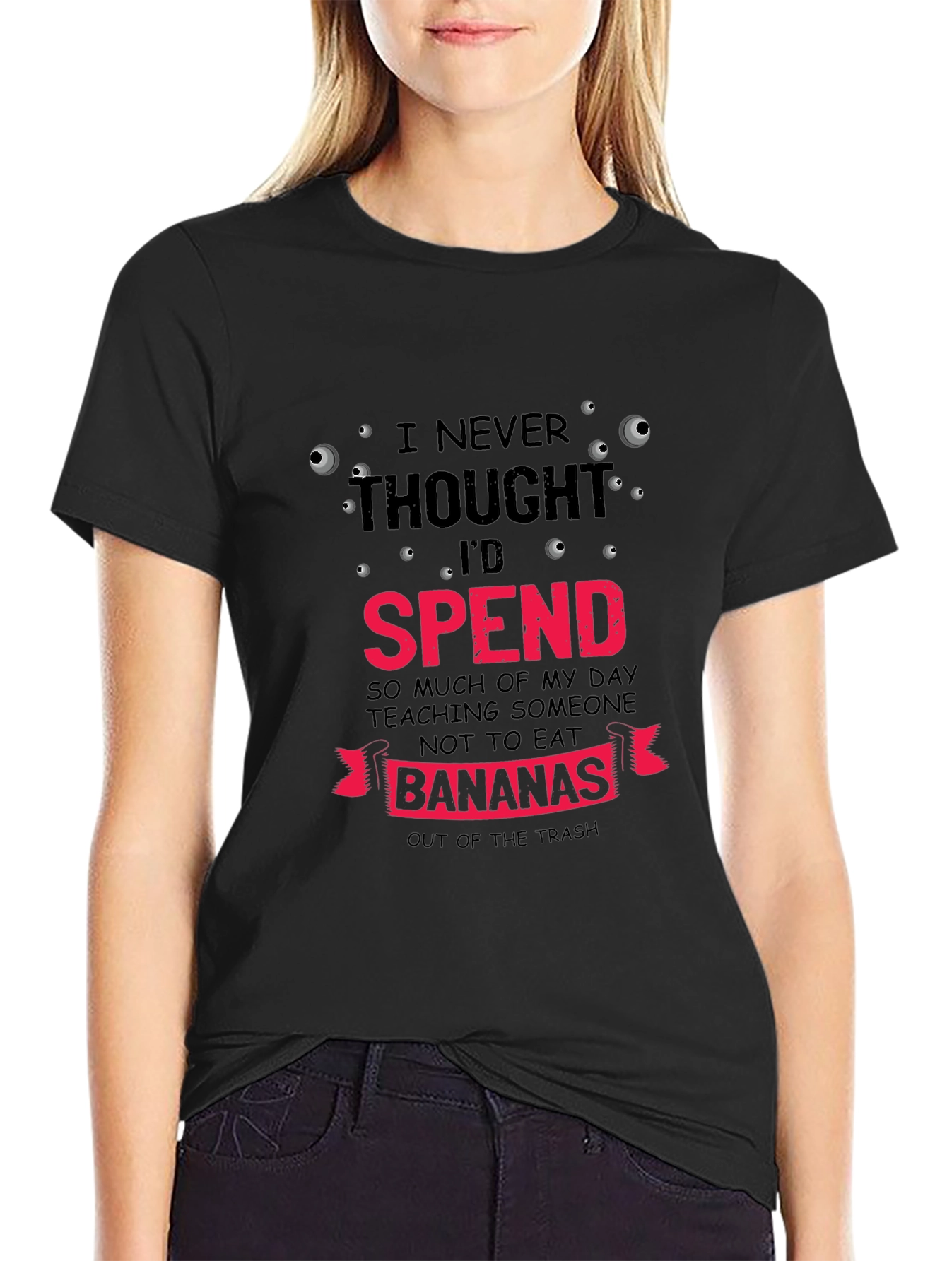 Funny Bananas Graphic T-Shirt