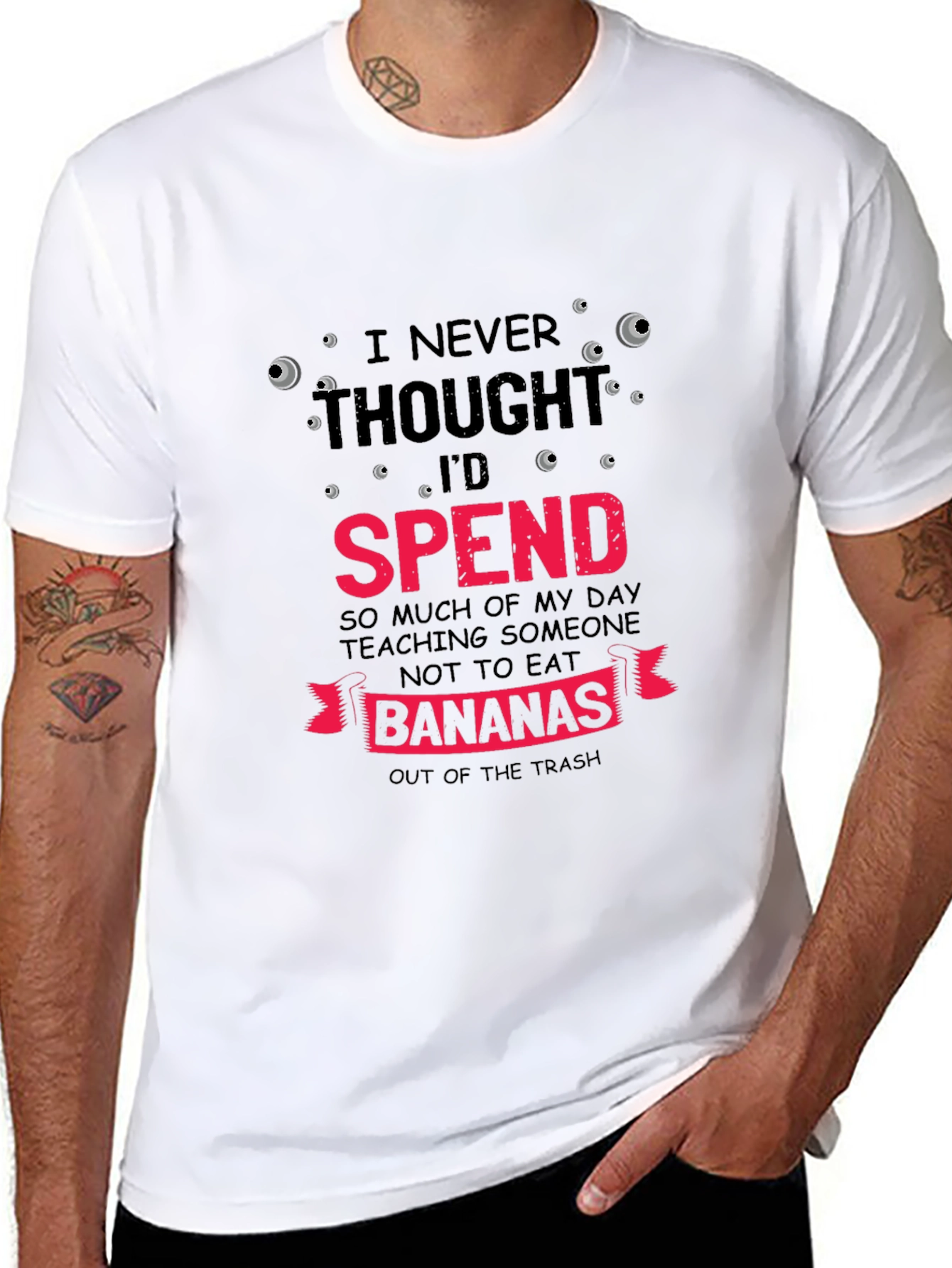 Funny Bananas Graphic T-Shirt