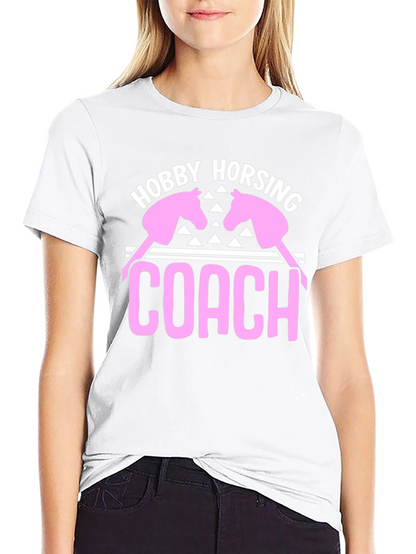 Hobby Horsing Coach Black T-Shirt