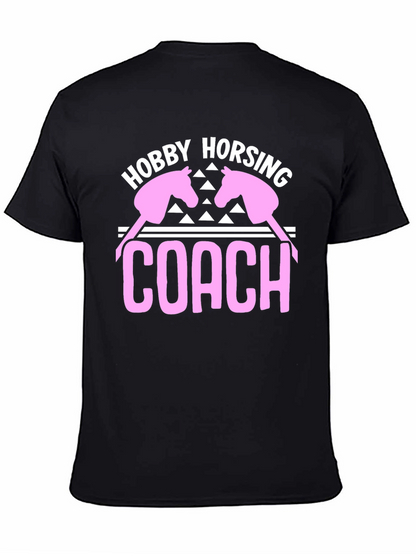 Hobby Horsing Coach Black T-Shirt