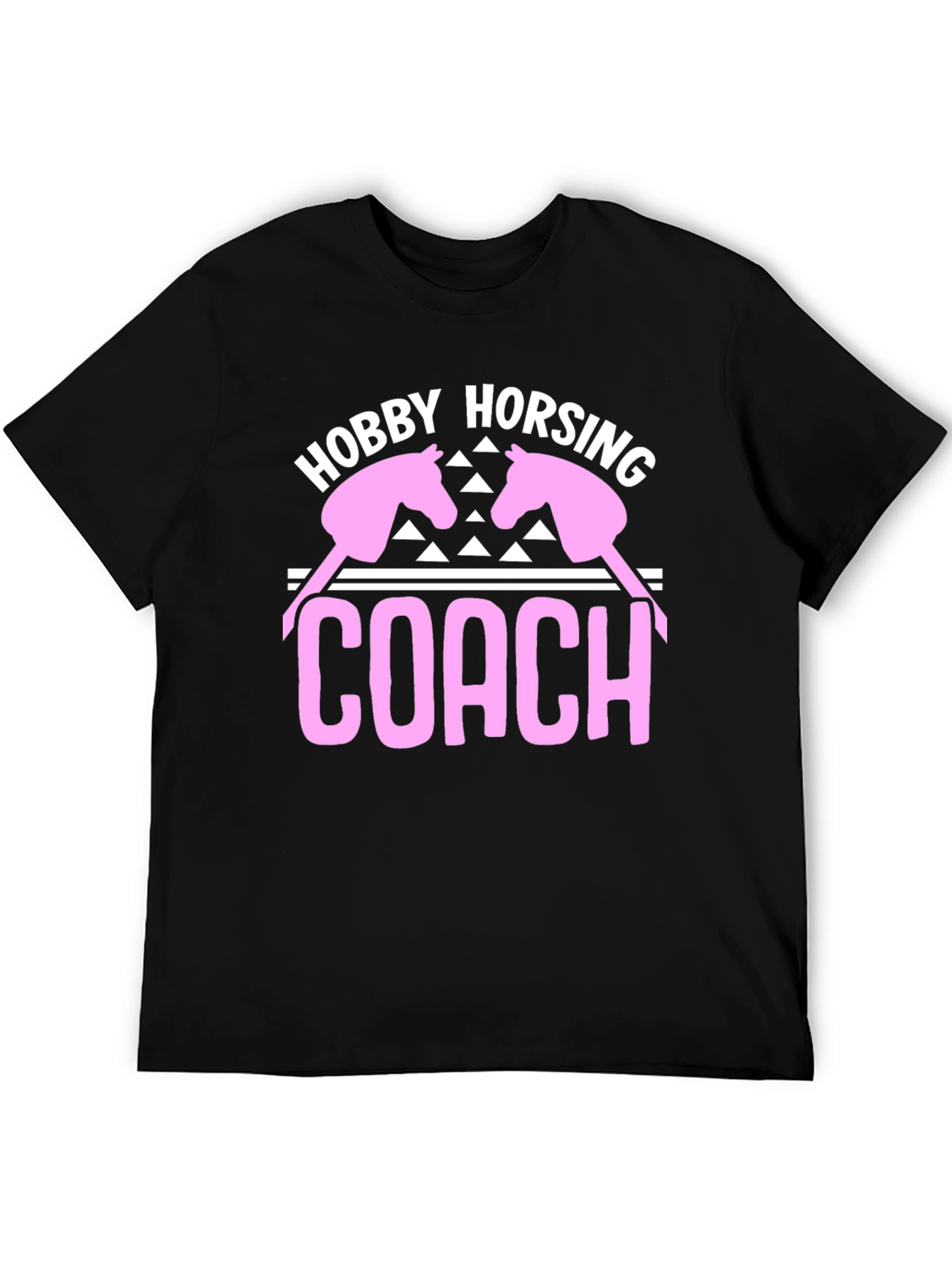 Hobby Horsing Coach Black T-Shirt