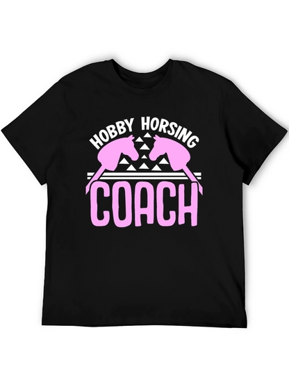 Hobby Horsing Coach Black T-Shirt