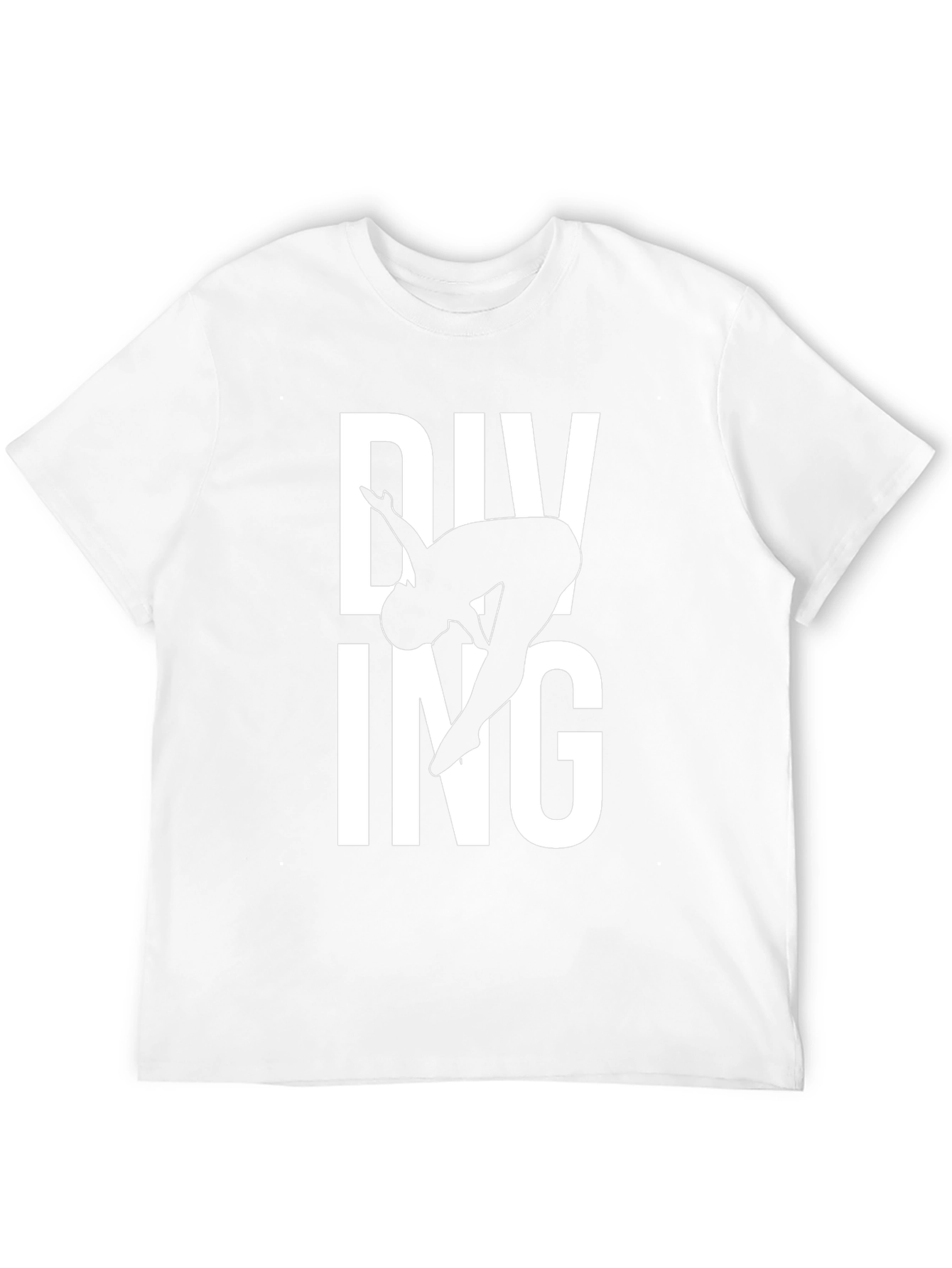 Diving T-Shirt - Cool Black Tee