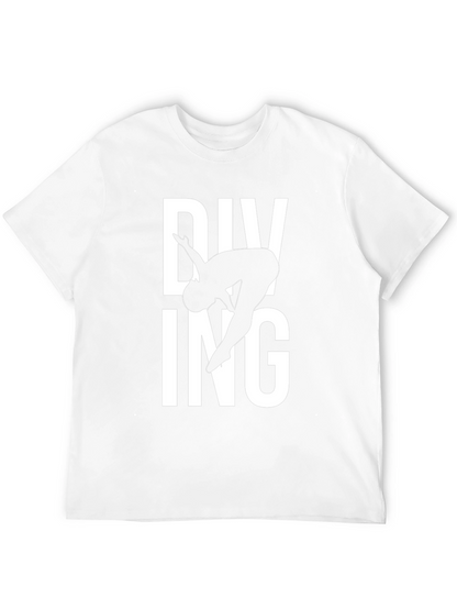 Diving T-Shirt - Cool Black Tee