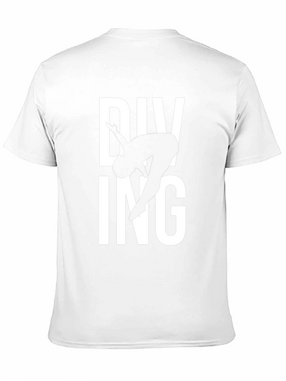 Diving T-Shirt - Cool Black Tee