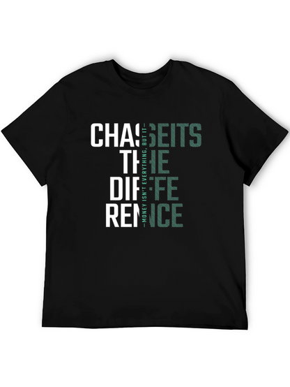 Chase The Difference T-Shirt - Money Design