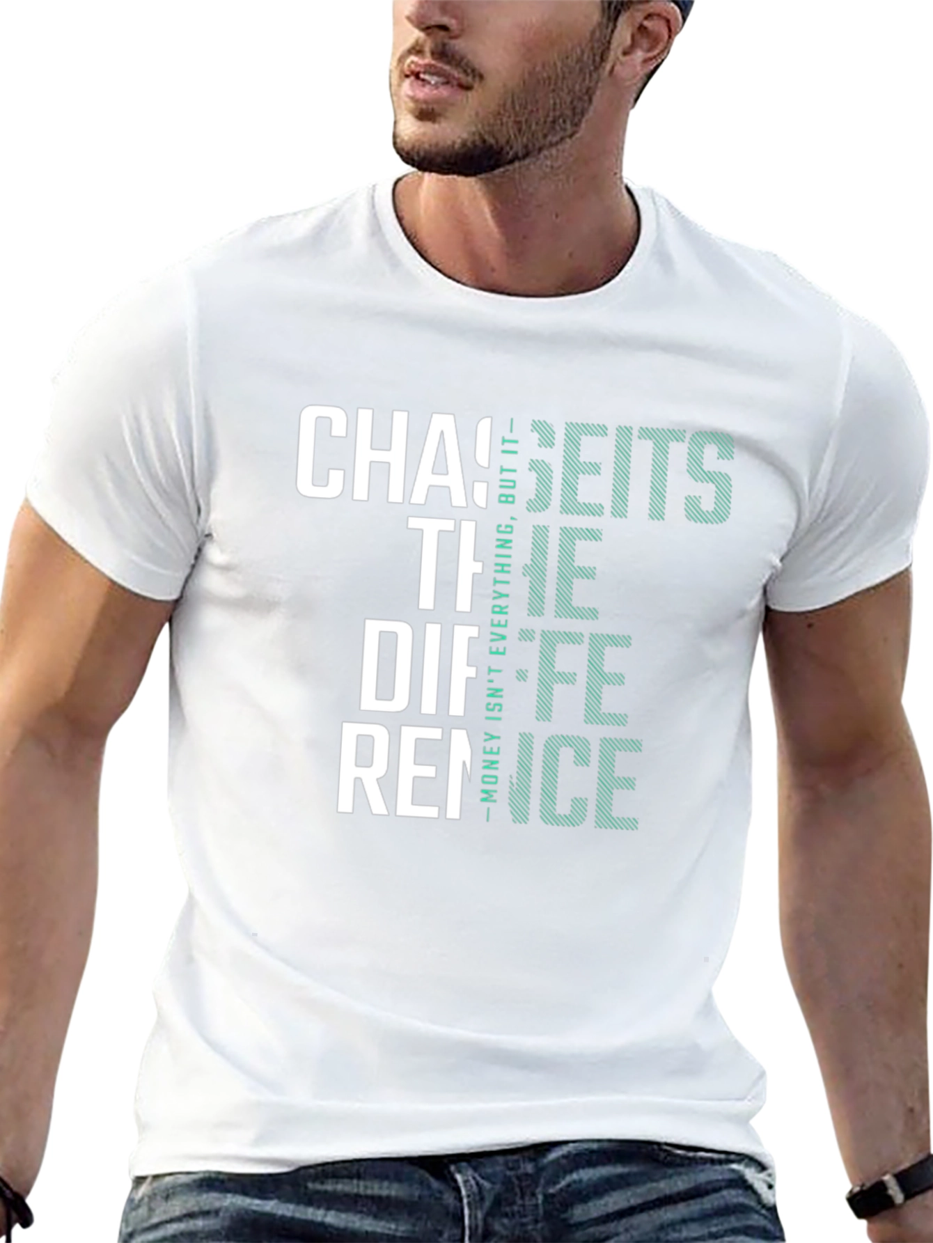 Chase The Difference T-Shirt - Money Design