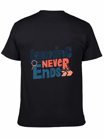 Learning Never Ends Graphic Tee