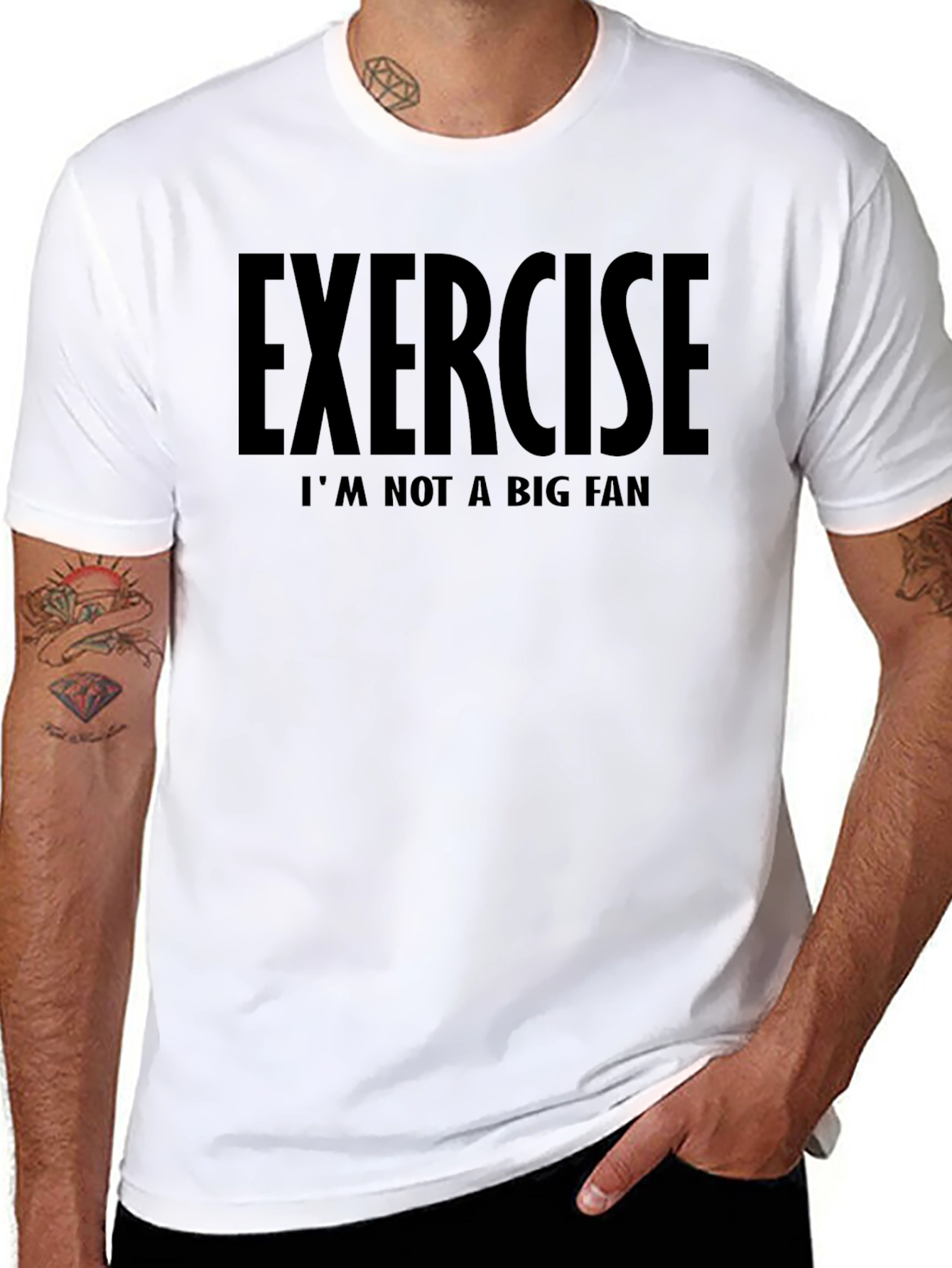 Exercise Im Not A Big Fan T-Shirt
