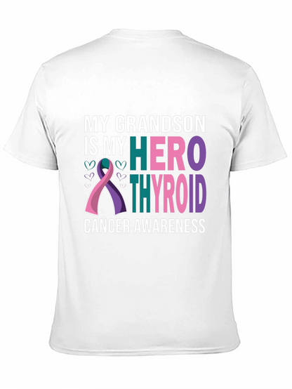 Grandson Thyroid Cancer Awareness T-Shirt