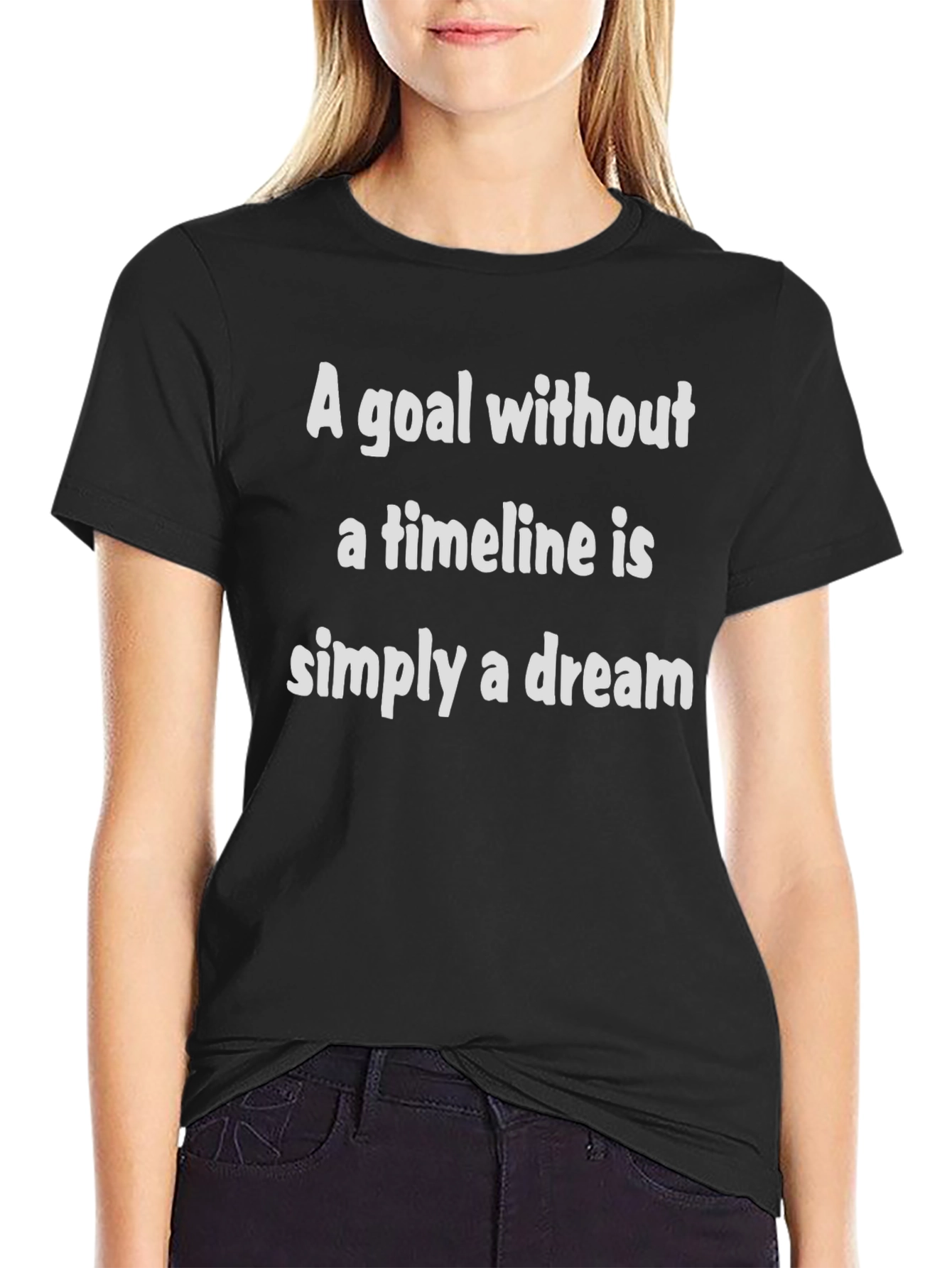 Motivational Goal T-Shirt: Dream Timeline Tee