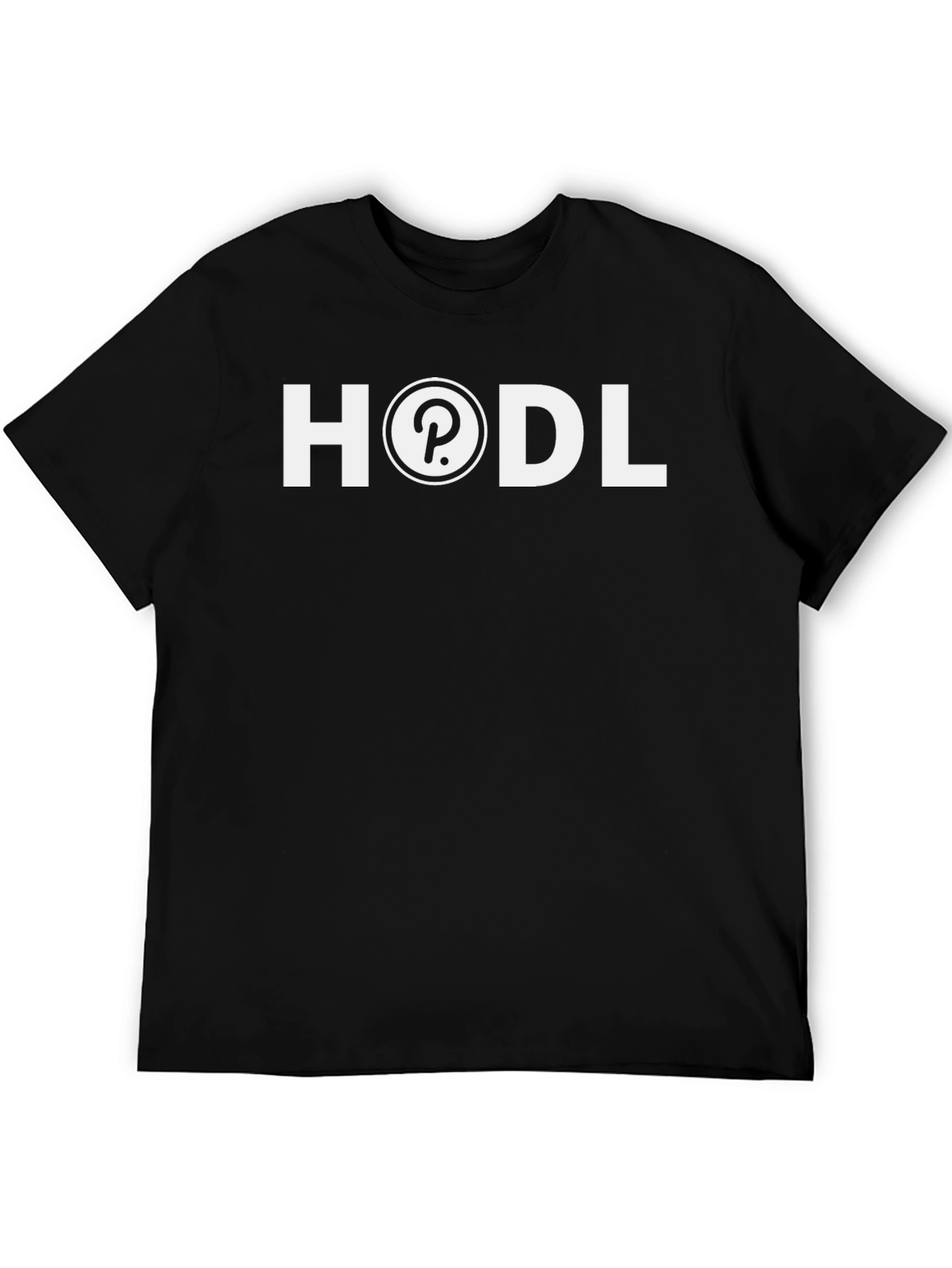 HODL Polkadot Crypto Black T-Shirt